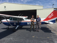 C/2Lt Morgan MacDonald first solo